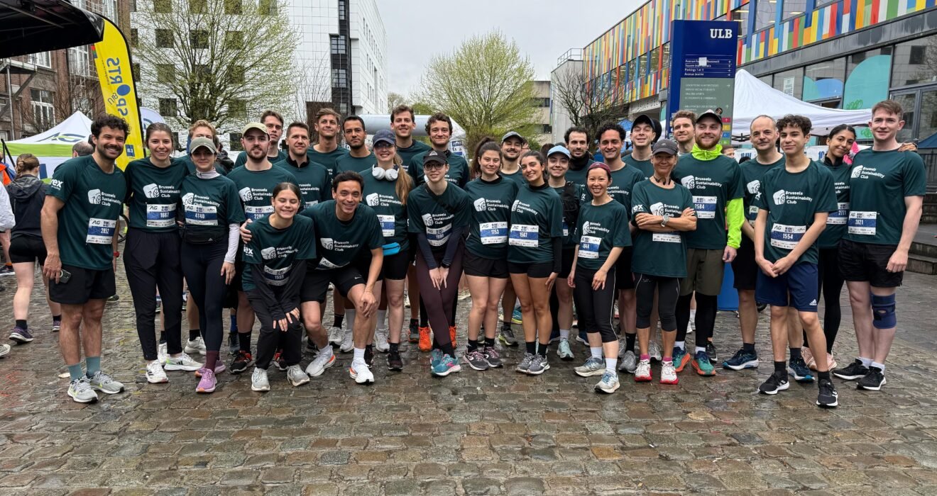 bsc running team at 10km of ulb april 2025