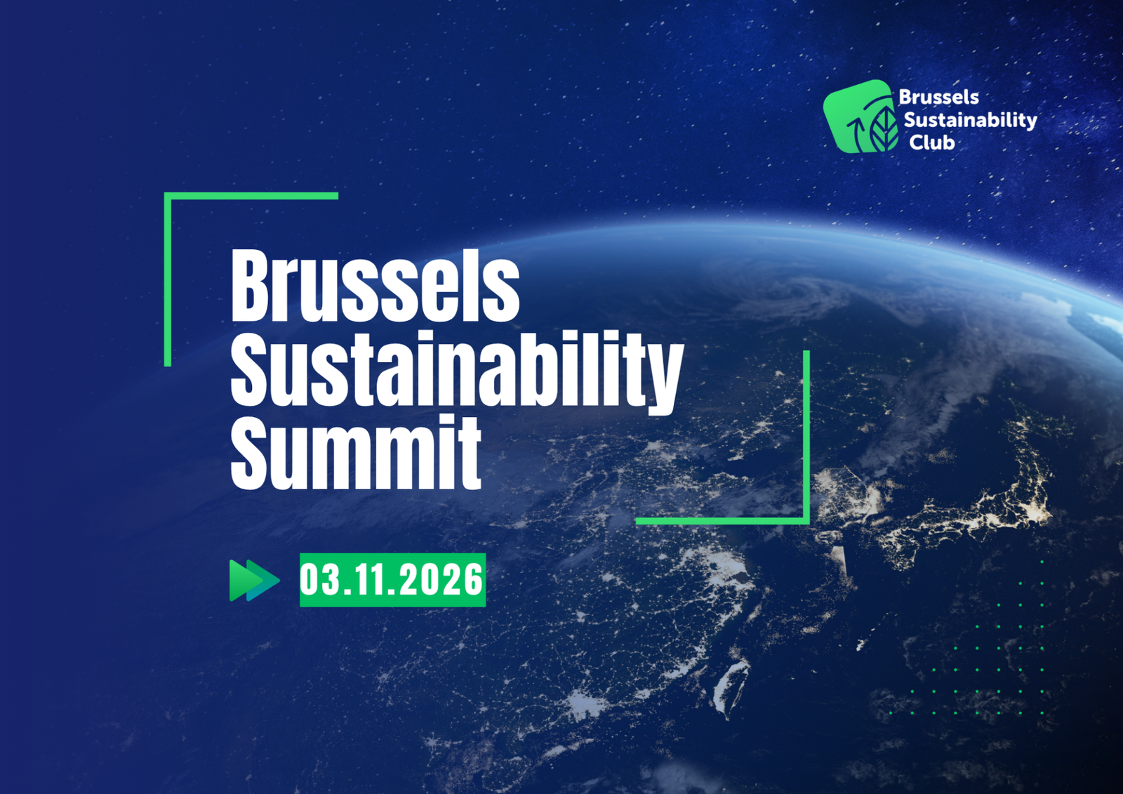 Brussels Sustainability Summit - Save The Date